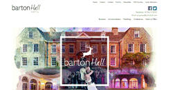 Desktop Screenshot of bartonhall.com